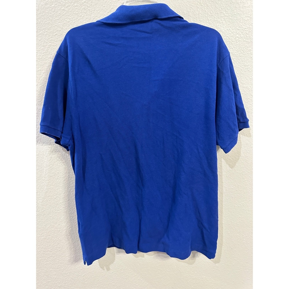 Lacoste Polo Shirt Men's Blue Short Sleeve Classic Logo Casual Top